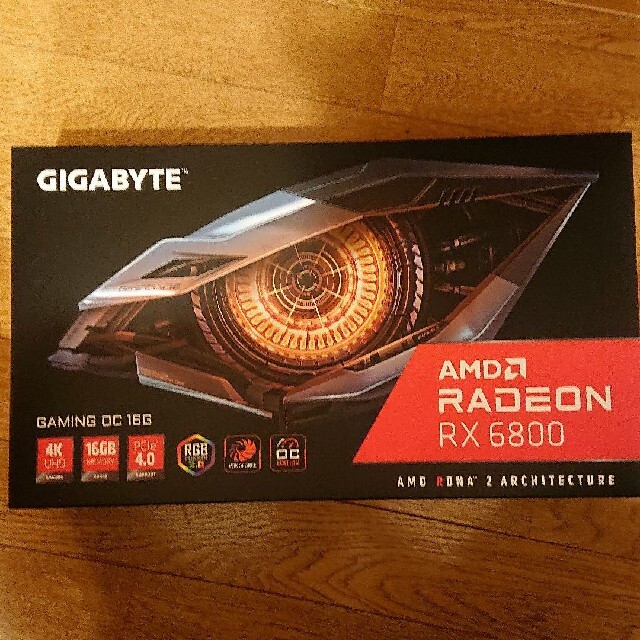 PCパーツ GIGABYTE AMD Radeon RX6800