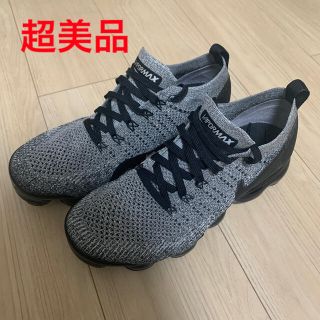 ナイキ(NIKE)の【超美品】ナイキ エアヴェイパーマックス2 ダークグレー(スニーカー)