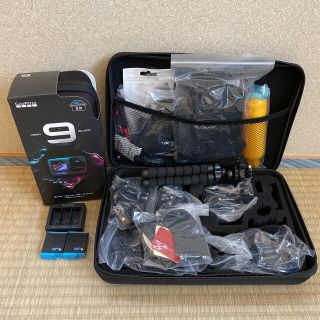 ゴープロ(GoPro)のGopro HERO9 BLACK ほぼ新品 おまけ多数 フルセット(ビデオカメラ)