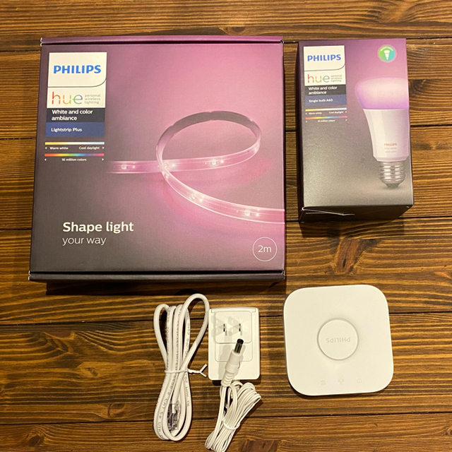 PHILIPS(フィリップス)の【新品・未使用】Philips Hue フィリップスLED照明　 インテリア/住まい/日用品のライト/照明/LED(蛍光灯/電球)の商品写真