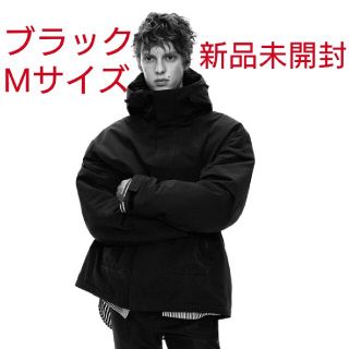 ジルサンダー(Jil Sander)の黒M・新品未開封 ユニクロ ジルサンダー ハイブリッドダウンオーバーサイズパーカ(ダウンジャケット)