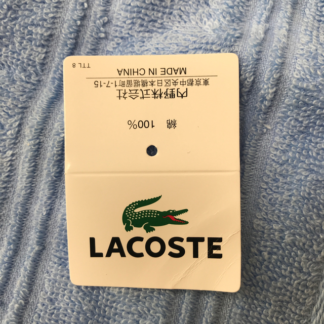 LACOSTE(ラコステ)のラコステ ハンカチ LACOSTE ハンドタオル レディースのファッション小物(ハンカチ)の商品写真