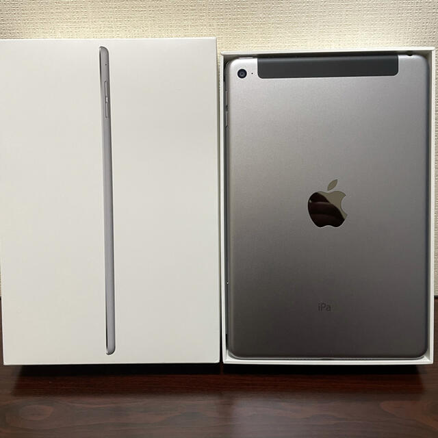 Apple(アップル)のApple ipad mini4 128GB wi-fi cellularモデル スマホ/家電/カメラのPC/タブレット(タブレット)の商品写真