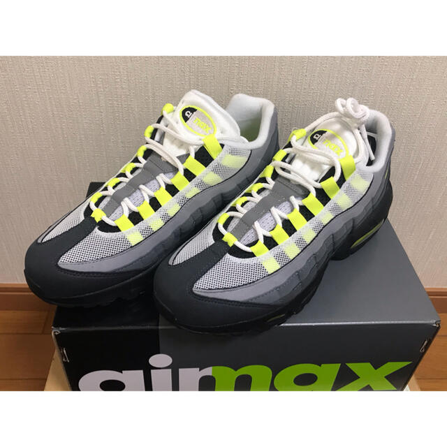 NIKE AIR MAX 95 OG NEON YELLOW 25.5cm