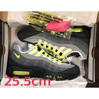 ナイキ(NIKE)のNIKE AIR MAX 95 OG NEON YELLOW 25.5cm(スニーカー)