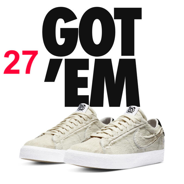 MEDICOM TOY × NIKE SB BLAZER LOW ブレーザー