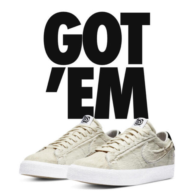 靴/シューズMEDICOM TOY × NIKE SB BLAZER LOW ブレーザー