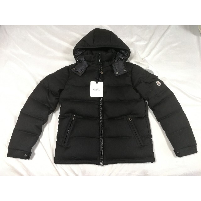 MONCLER(モンクレール)のモンクレール モンジュネーブル ブラック 黒 サイズ3 ダウンジャケット メンズのジャケット/アウター(ダウンジャケット)の商品写真