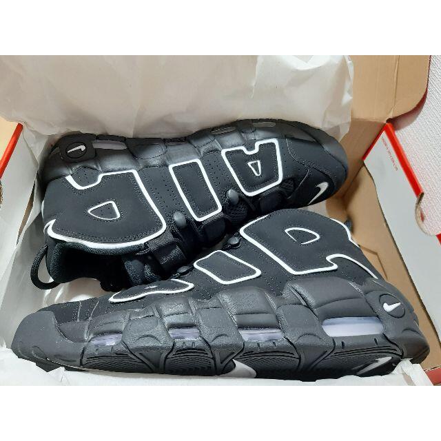 28.5 Nike Air More Uptempo Black モアテン