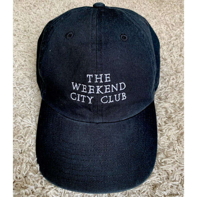 the weekend city club キャップ 黒 メンズの帽子(キャップ)の商品写真