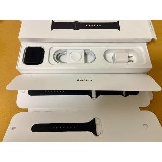 アップルウォッチ(Apple Watch)のApple Watch Series5 GPSモデル 44mmスペースグレイ(スマートフォン本体)