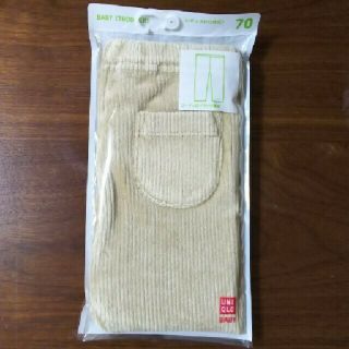 ユニクロ(UNIQLO)のゆり様専用＊新品＊ユニクロ コーデュロイ レギンス 70(パンツ)