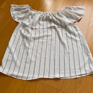 ヘザー(heather)のHeatherオフショルダー　ヘザー　レディース服 夏服　オフショル(シャツ/ブラウス(半袖/袖なし))