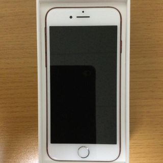 アップル(Apple)のiPhone7 128GB クリムゾンレッド SIMフリー(携帯電話本体)