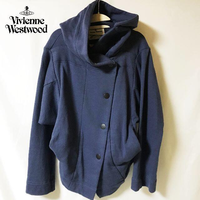 【Vivienne Westwod ANGROMANIA】アシンメトリーパーカー