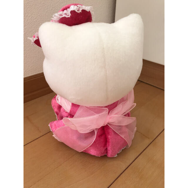 ハローキティ - ハローキティ ぬいぐるみ 電報 うさぎ ピンク 花 ハローキティ - ハローキティ ぬいぐるみ 電報 うさぎ ピンク 花