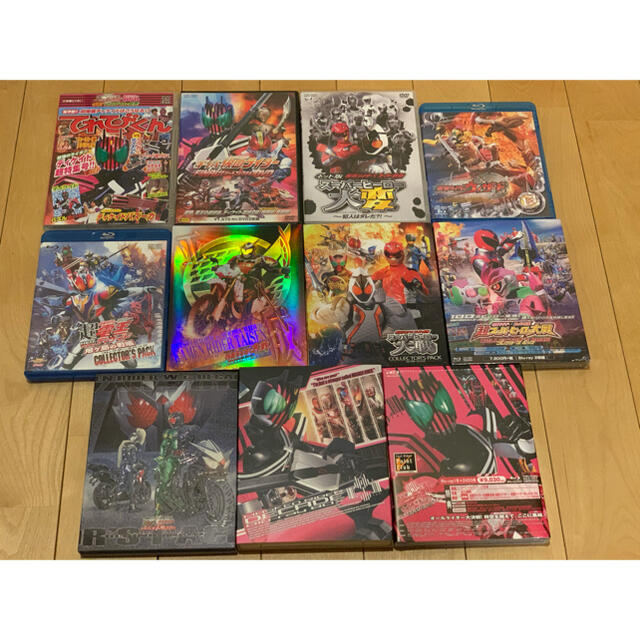 エンタメ/ホビー【美品】仮面ライダーディケイド　DVD Blu-ray BOX セット