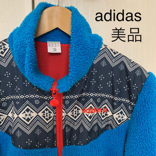 アディダス(adidas)の☆美品☆　アディダスネオボアフリース(ブルゾン)