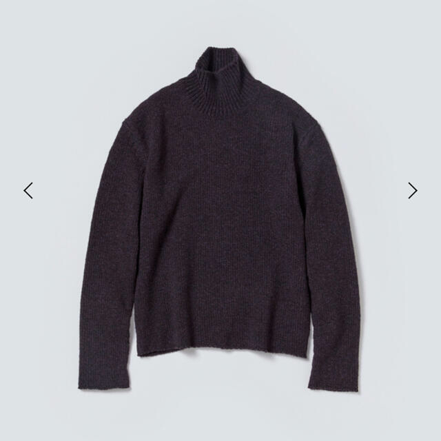 AURALEE camel wool mix knit メンズのトップス(ニット/セーター)の商品写真