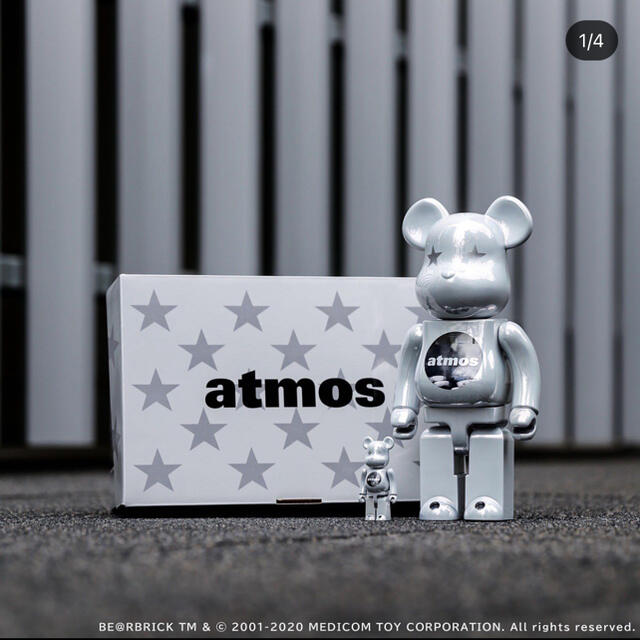 atmos(アトモス)のatmos × BE@RBRICK アトモス medicom エンタメ/ホビーのフィギュア(その他)の商品写真