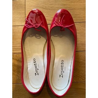 レペット(repetto)のレペット　バエルシューズ　レッド　37半(バレエシューズ)