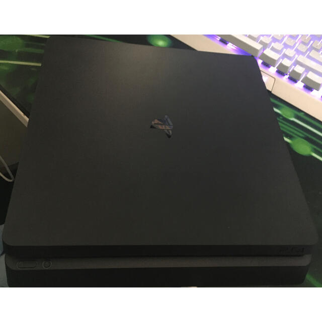 PS4 Slim 2100a +白純正コントローラー　本体美品　12/31まで