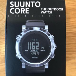 スント(SUUNTO)のSUUNTO CORE BRUSHED STEEL スント コア(腕時計(デジタル))