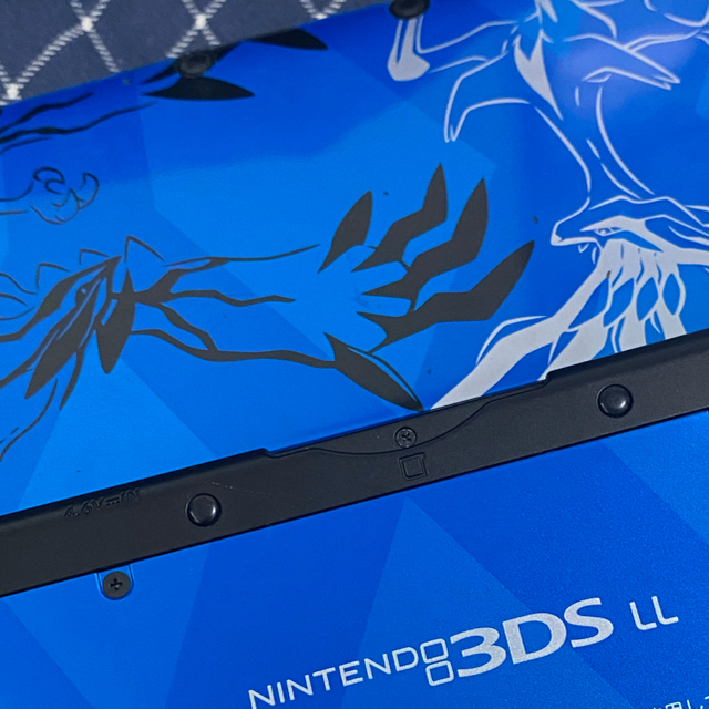 ニンテンドー3DS(ニンテンドー3DS)のポケットモンスター Y パック ゼルネアス・イベルタル ブルー/3DS/SPRS エンタメ/ホビーのゲームソフト/ゲーム機本体(携帯用ゲーム機本体)の商品写真