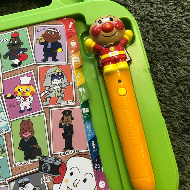 アンパンマン ことばずかん DX キッズ/ベビー/マタニティのおもちゃ(知育玩具)の商品写真