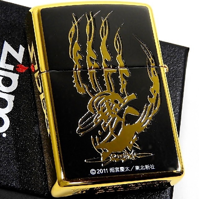 新品 ZIPPO 牙狼《GARO》ゴールド＆ブラック 両面 ジッポー ライター