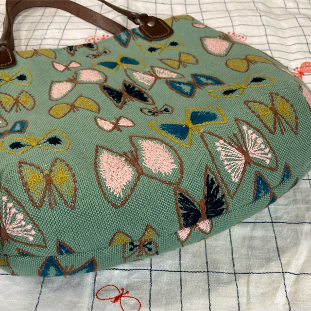 ミナペルホネン ハンドメイド まーるいトートバッグ(深め