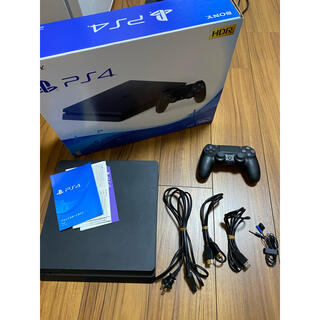 プレイステーション4(PlayStation4)のPlayStation4 ジェット・ブラック 500GB プレステ4 本体(家庭用ゲーム機本体)