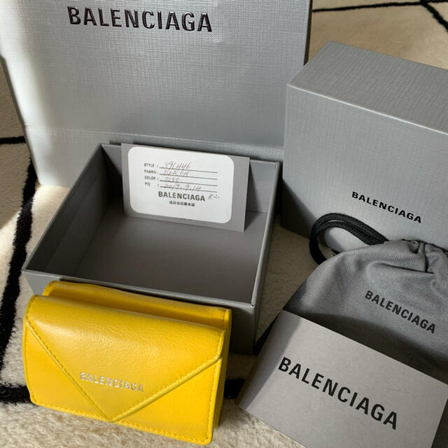 Balenciaga(バレンシアガ)のBALENCIAGA* ペーパーミニウォレット レディースのファッション小物(財布)の商品写真