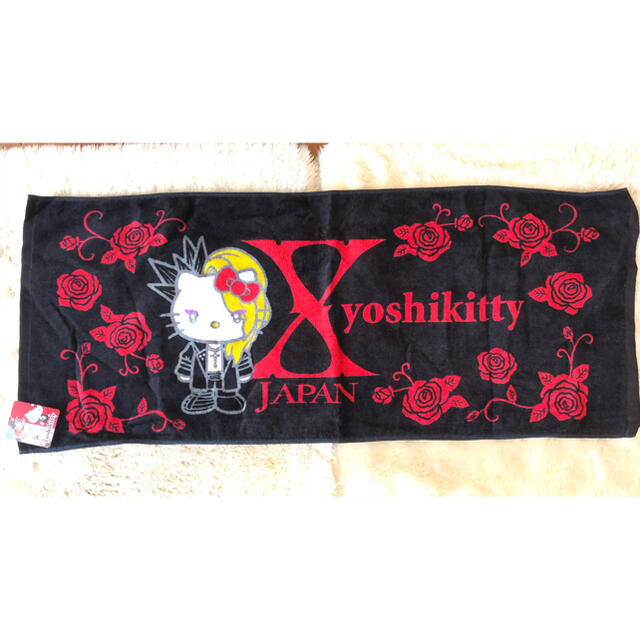 ハローキティ(ハローキティ)のりーちゃん様専用です。YOSHIKI ハローキティ　 エンタメ/ホビーのタレントグッズ(ミュージシャン)の商品写真