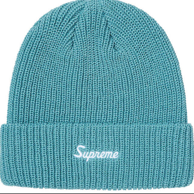 Supreme(シュプリーム)のSupreme beanie シュプリーム ビーニー aqua アクア メンズの帽子(ニット帽/ビーニー)の商品写真