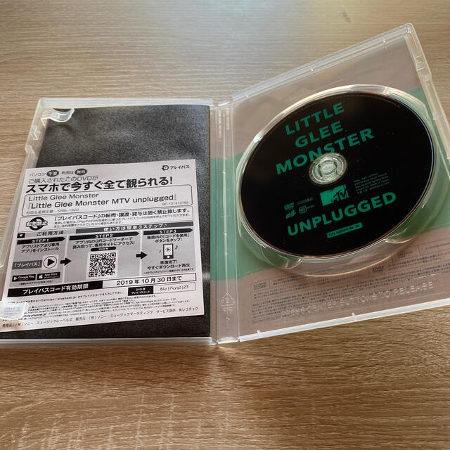 MTV　Unplugged：Little　Glee　Monster DVD エンタメ/ホビーのDVD/ブルーレイ(ミュージック)の商品写真