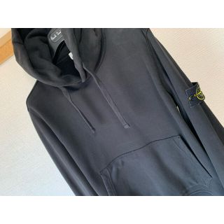 ストーンアイランド(STONE ISLAND)のGARMENT DYED SWEAT PARKA ANTRACITE(パーカー)