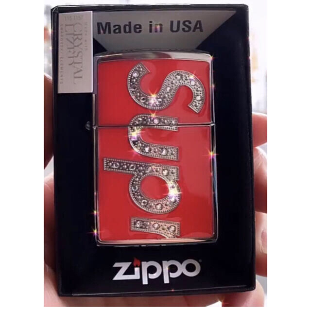 Supreme - Swarovski® Zippo® supreme スワロフスキージッポ即完売の ...