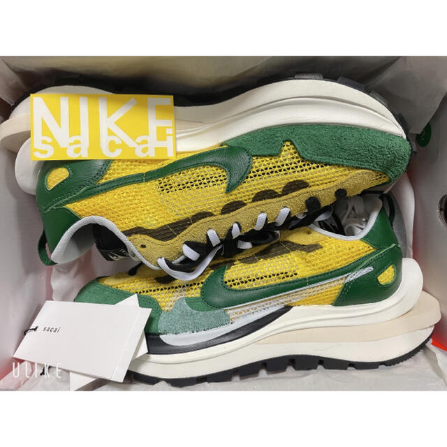 sacai(サカイ)のSACAI × NIKE VAPOR WAFFLE GREEN-SAIL メンズの靴/シューズ(スニーカー)の商品写真