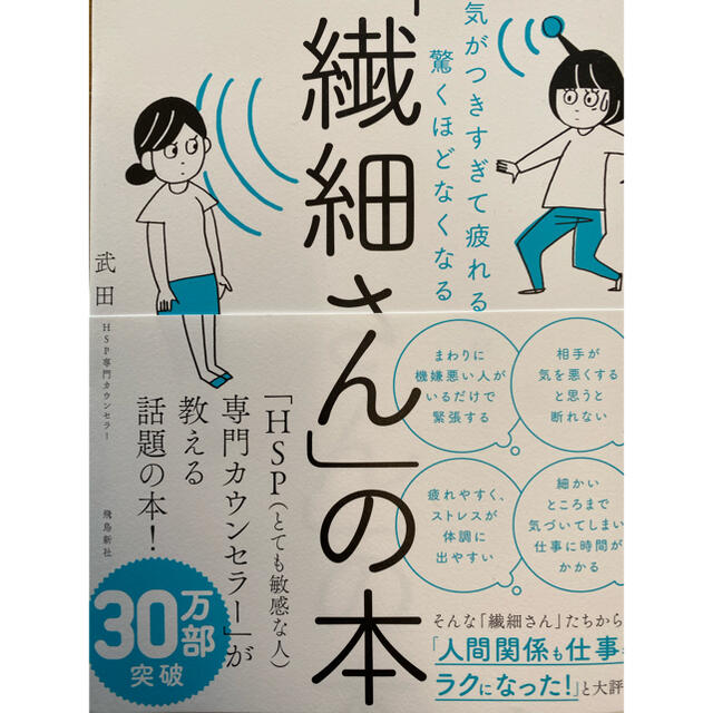 「繊細さん」の本 「気がつきすぎて疲れる」が驚くほどなくなる エンタメ/ホビーの本(人文/社会)の商品写真