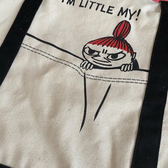 Little Me(リトルミー)のリトルミィ　トートバッグ　ビッグ　UNIQLO 美品　MOOMIN レディースのバッグ(トートバッグ)の商品写真