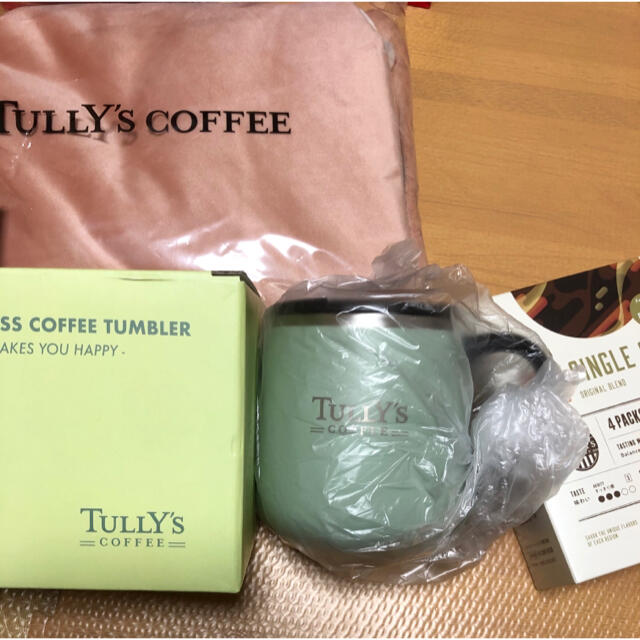 TULLY'S COFFEE(タリーズコーヒー)のタリーズ 福袋 2021 6000円 ハッピーバッグ　(チケット無し) 食品/飲料/酒の飲料(コーヒー)の商品写真