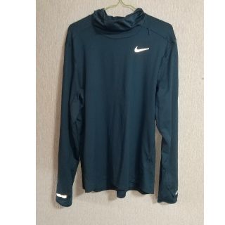 ナイキ(NIKE)のNIKE ランニング用長袖シャツ フード付 メンズL(シャツ)