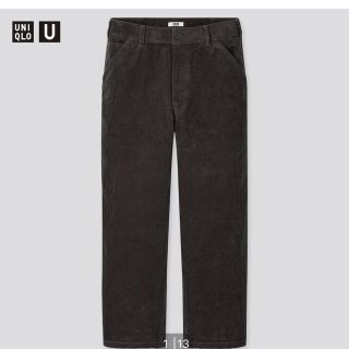 ユニクロ(UNIQLO)のuniqlo u コーデュロイワイド ワークパンツ 70(ワークパンツ/カーゴパンツ)