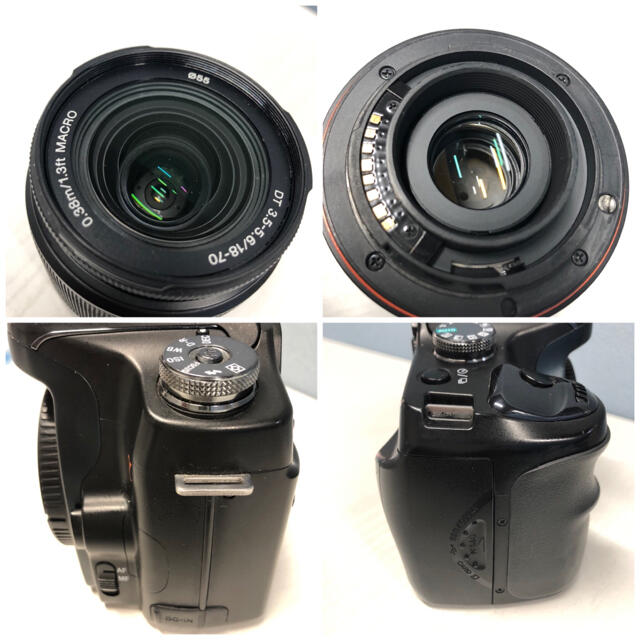 SONY α100 デジタルカメラ　0.38m/1.3ft MACROレンズ付 3