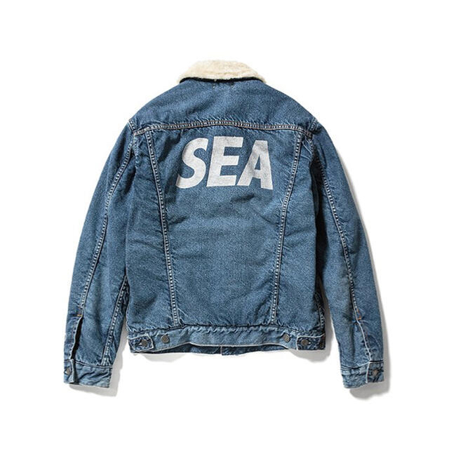 ☆L☆WIND AND SEA MINEDENIM Denim Boa GJKT - Gジャン/デニムジャケット