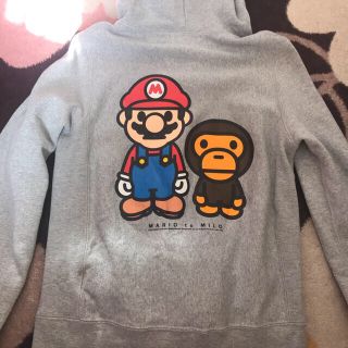 A BATHING APE - Ape マリオ×マイロ ジップ パーカーの通販 by aira's