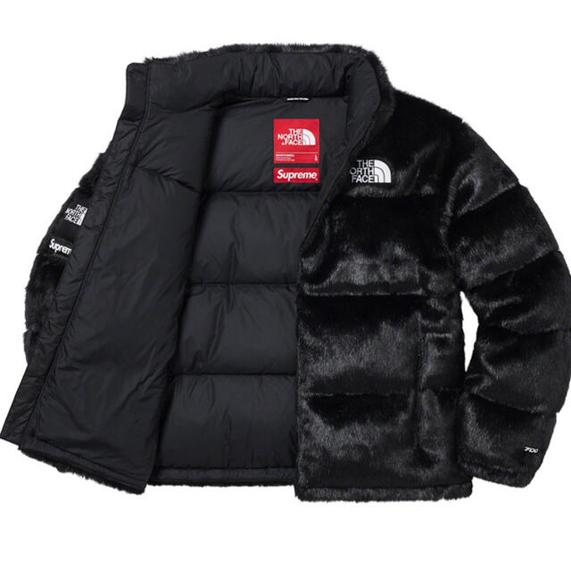 Supreme(シュプリーム)のSupreme The North Face Nuptse Black M メンズのジャケット/アウター(ダウンジャケット)の商品写真