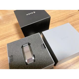 ソニー(SONY)の新品★wena 3 leather premium black WNW-C21A(その他)