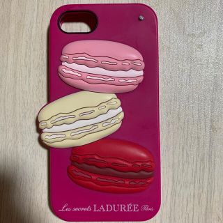 ラデュレ(LADUREE)のラデュレ　スマホケース　シリコン(iPhoneケース)